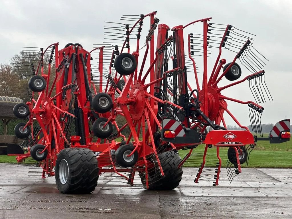 Schwader van het type Kuhn GA 15131 Zwadhark 4 rotorhark 15 meter!!, Gebrauchtmaschine in Ruinerwold (Foto 8)