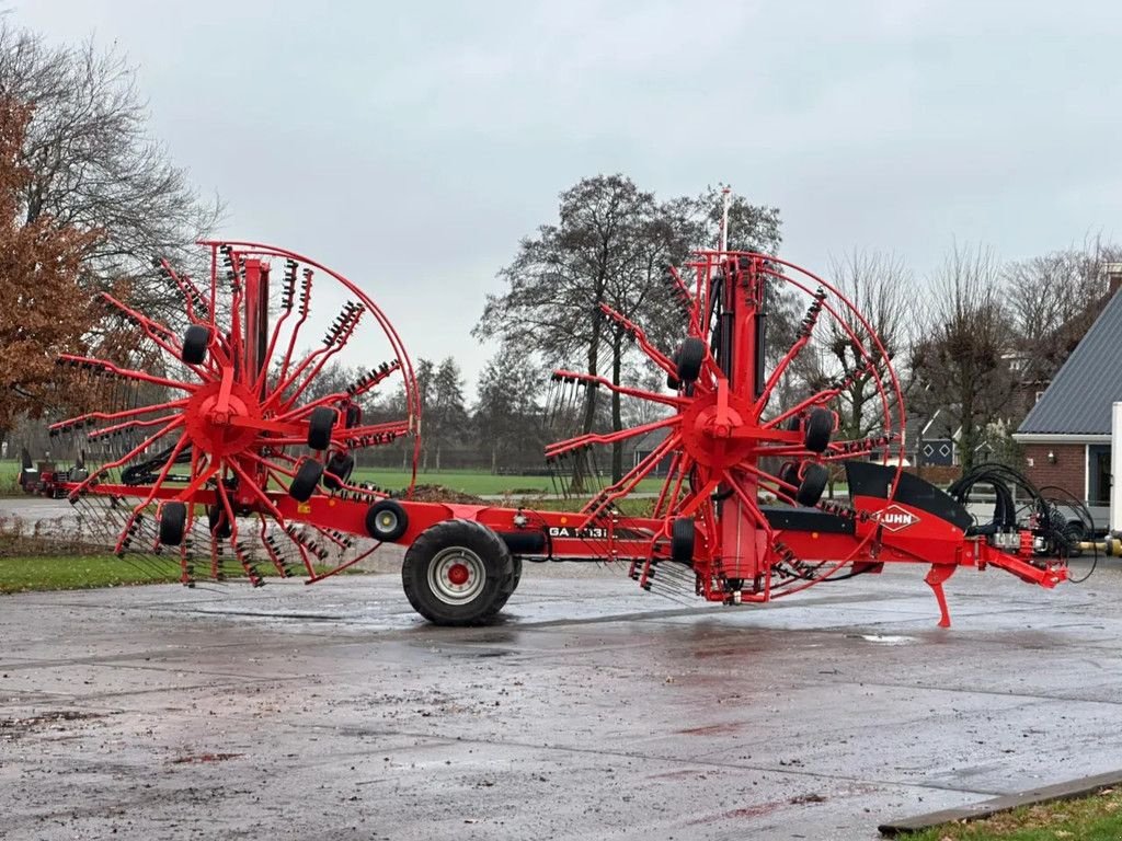 Schwader van het type Kuhn GA 15131 Zwadhark 4 rotorhark 15 meter!!, Gebrauchtmaschine in Ruinerwold (Foto 4)