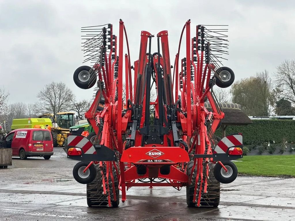 Schwader van het type Kuhn GA 15131 Zwadhark 4 rotorhark 15 meter!!, Gebrauchtmaschine in Ruinerwold (Foto 3)