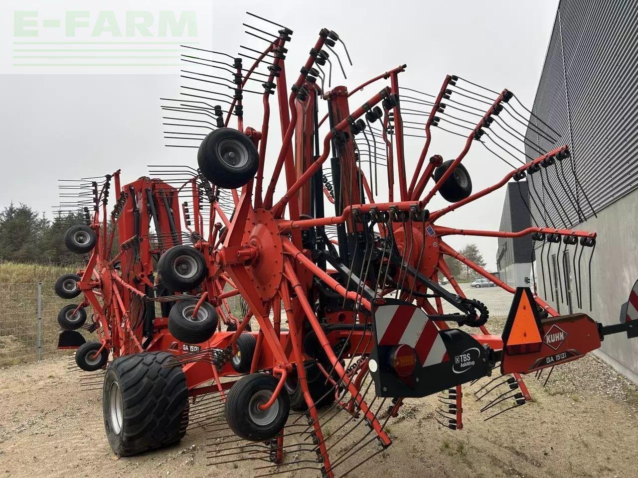 Schwader typu Kuhn ga 15131, Gebrauchtmaschine v RANDERS SV (Obrázok 4)