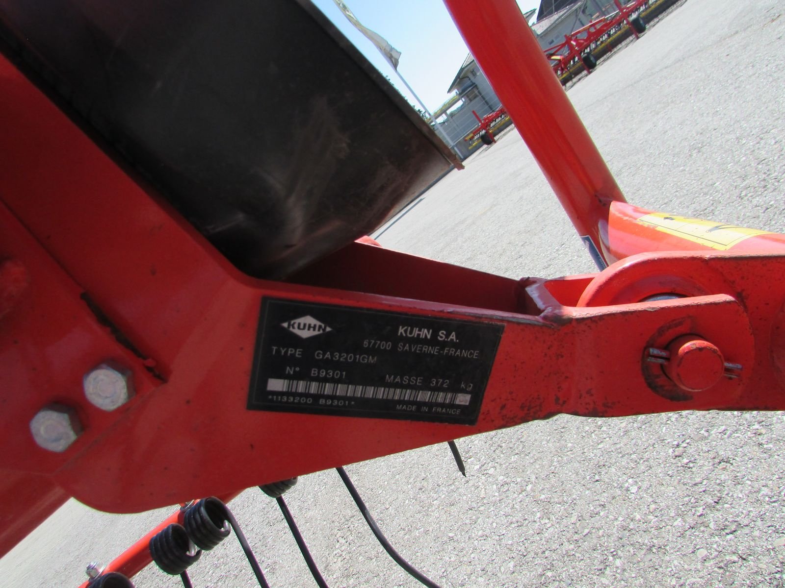 Schwader del tipo Kuhn GA 3201 GM, Gebrauchtmaschine In Saxen (Immagine 11)