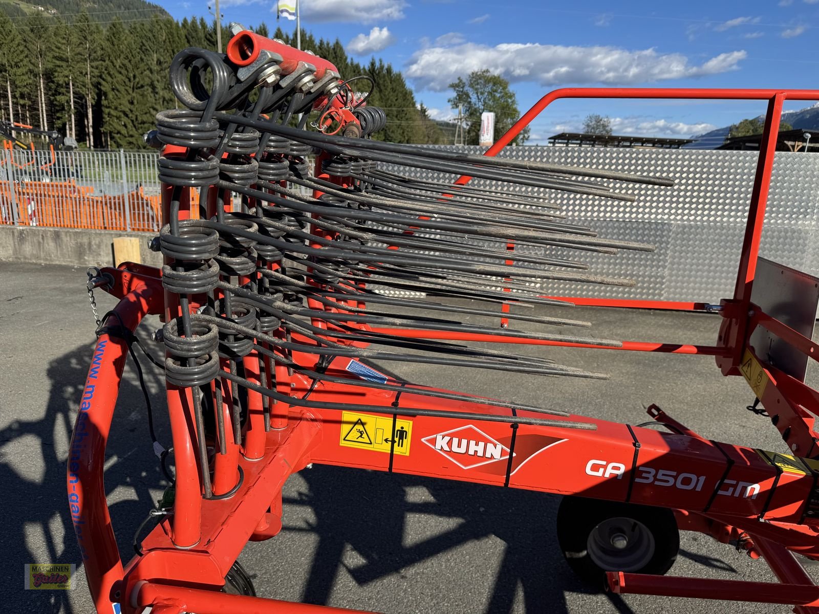 Schwader tipa Kuhn GA 3501 GM Einkreiselschwader Neuwertig, Gebrauchtmaschine u Kötschach (Slika 21)