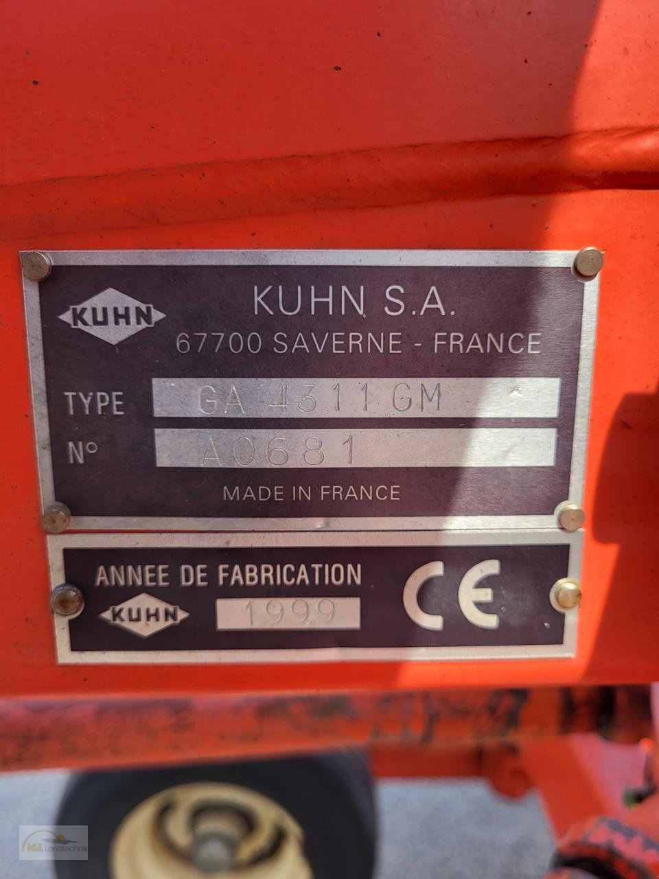 Schwader типа Kuhn GA 4311 GM, Gebrauchtmaschine в Pfreimd (Фотография 5)