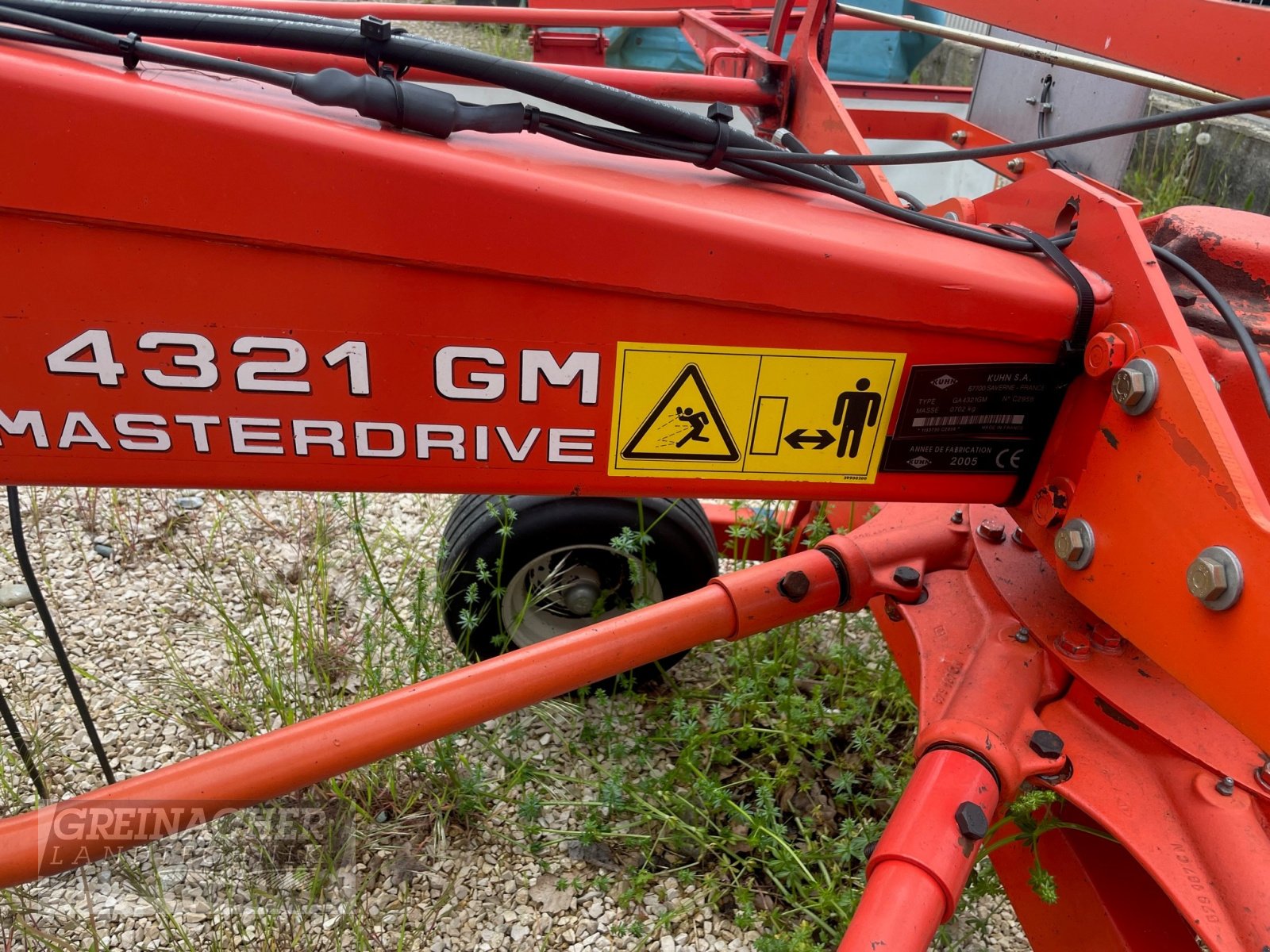 Schwader tip Kuhn GA 4321 GM, Gebrauchtmaschine in Pfullendorf (Poză 4)