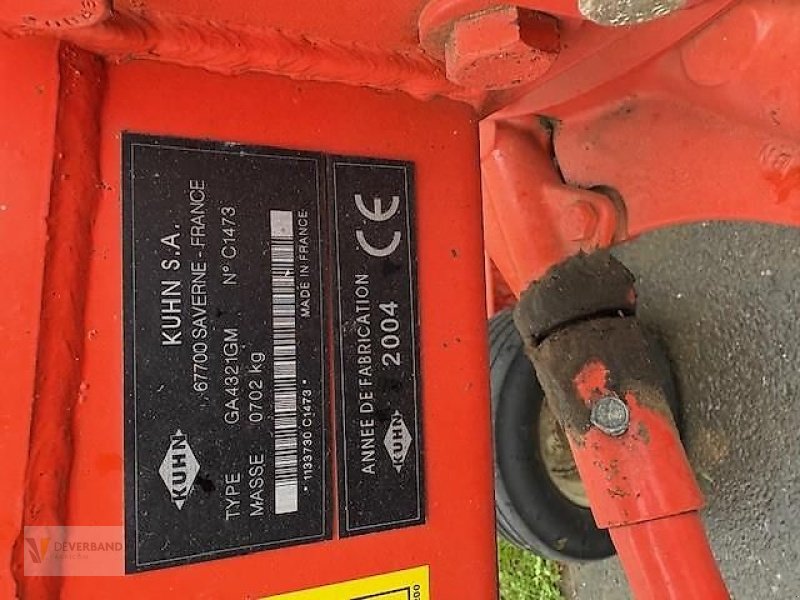 Schwader типа Kuhn GA 4321 GM, Gebrauchtmaschine в Fischbach/Clervaux (Фотография 4)