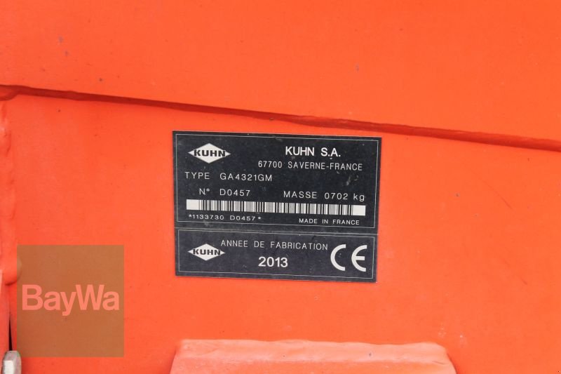 Schwader typu Kuhn GA 4321 GM, Gebrauchtmaschine v Straubing (Obrázok 6)