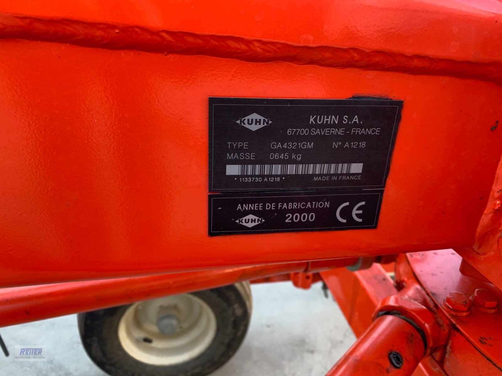 Schwader типа Kuhn GA 4321 GM, Gebrauchtmaschine в Geratskirchen (Фотография 15)