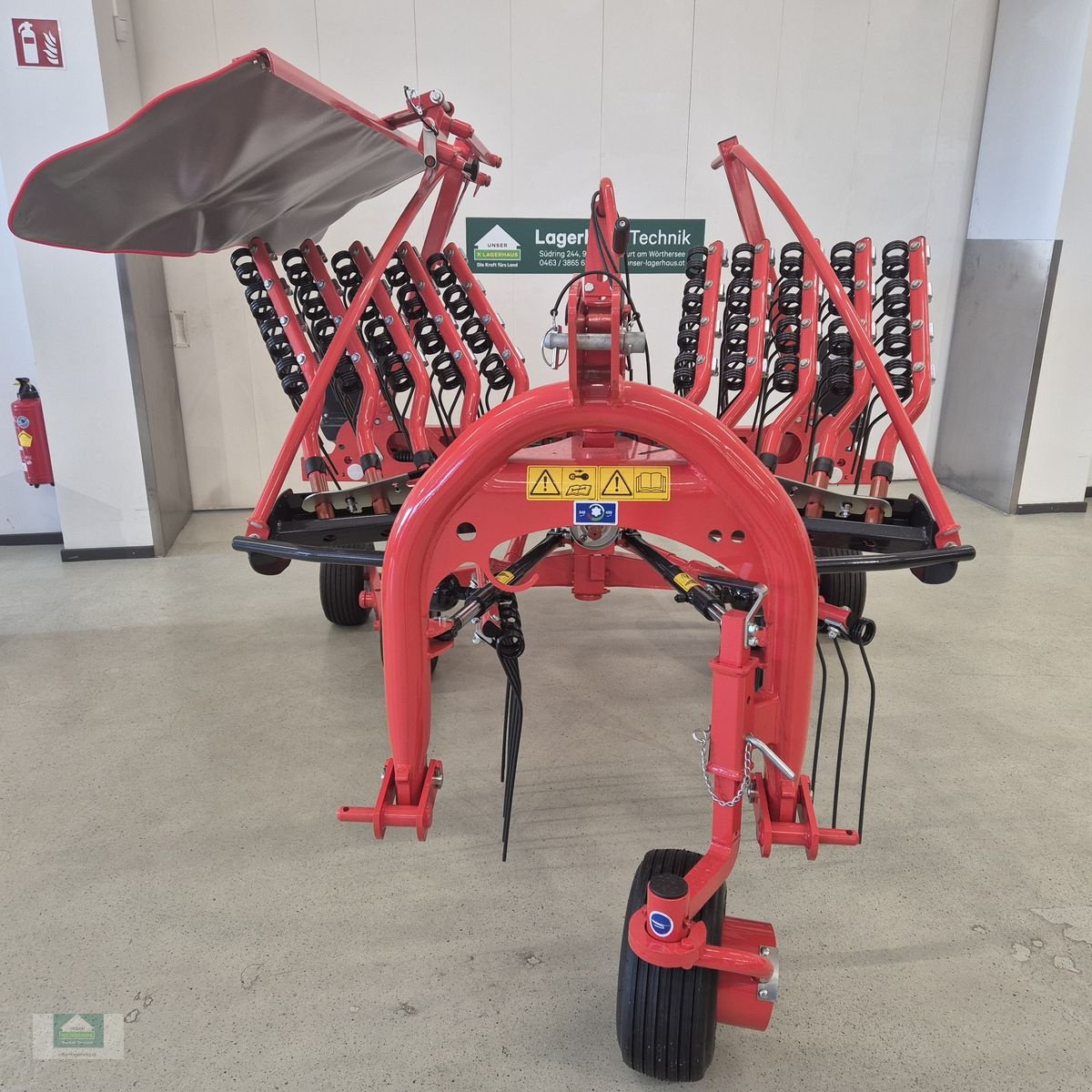 Schwader typu Kuhn GA 4431, Neumaschine v Klagenfurt (Obrázek 2)