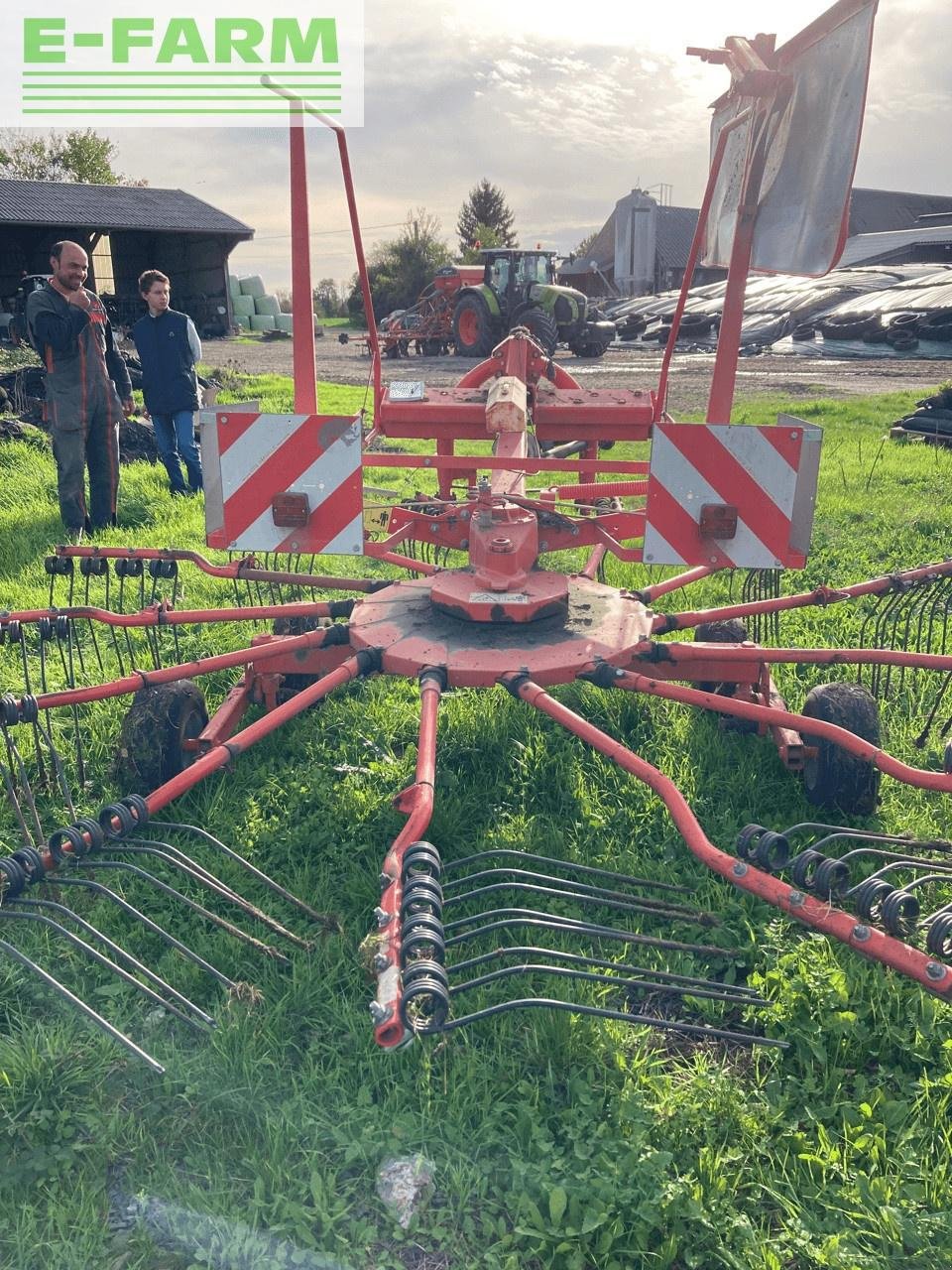 Schwader Türe ait Kuhn ga 4521 gm, Gebrauchtmaschine içinde ARNAGE (resim 5)