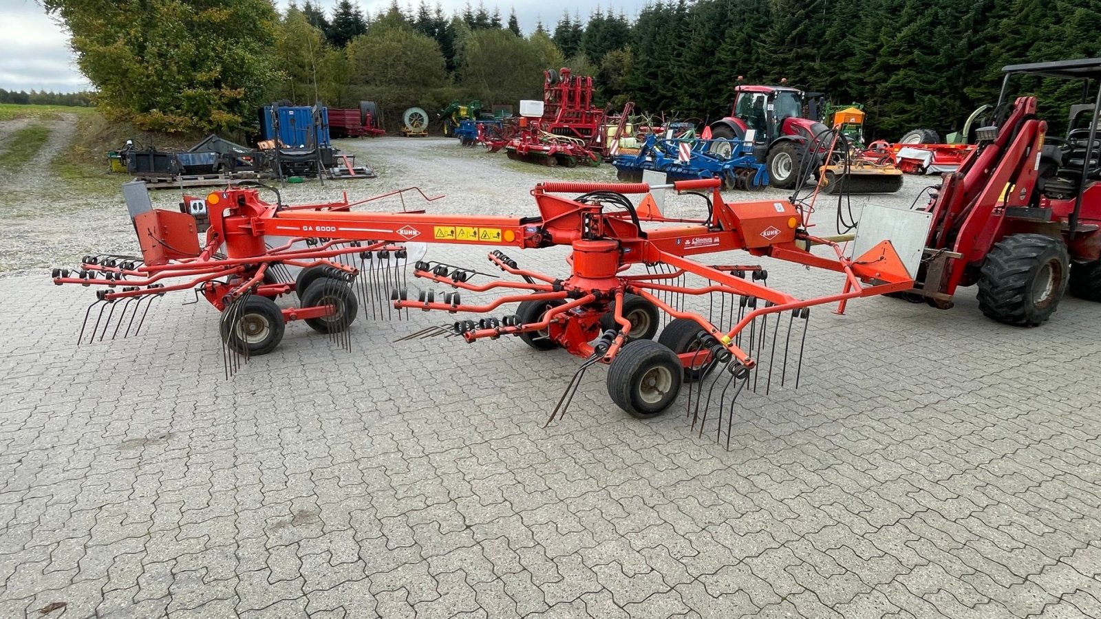 Schwader des Typs Kuhn GA 6000, Gebrauchtmaschine in Nimtofte (Bild 10)
