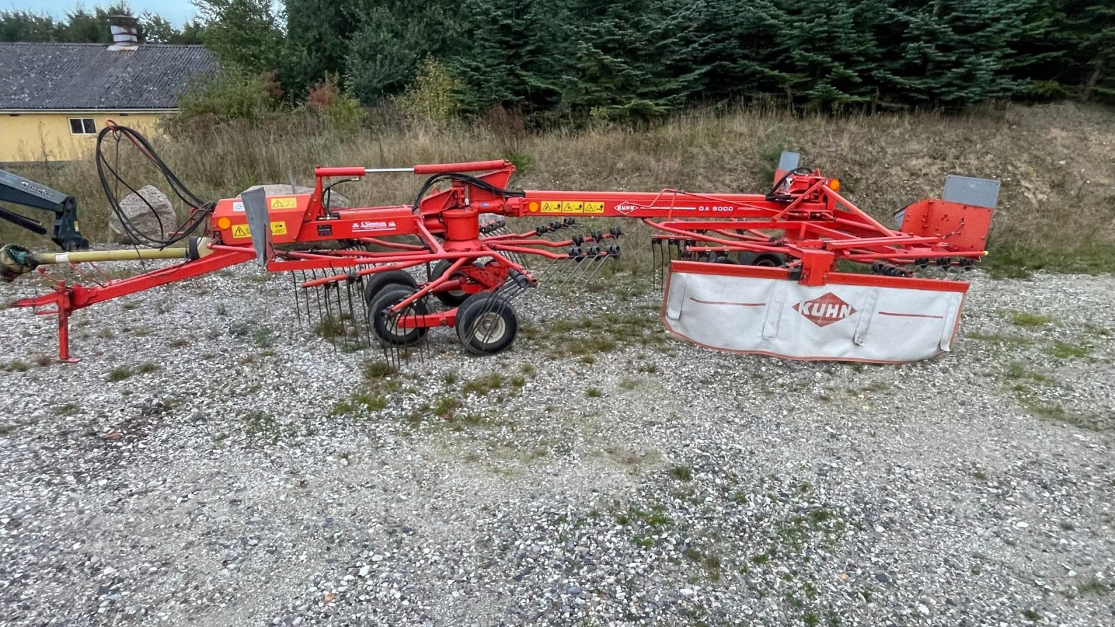 Schwader des Typs Kuhn GA 6000, Gebrauchtmaschine in Nimtofte (Bild 2)
