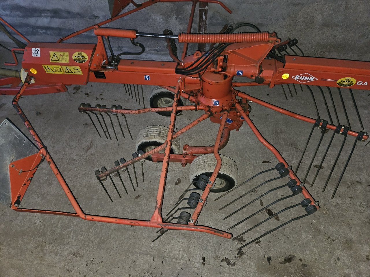 Schwader типа Kuhn GA 6000, Gebrauchtmaschine в MANDRES-SUR-VAIR (Фотография 7)