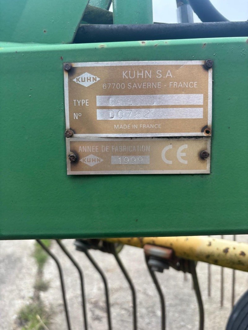 Schwader of the type Kuhn GA 6000, Gebrauchtmaschine in Plau am See / OT Klebe (Picture 7)