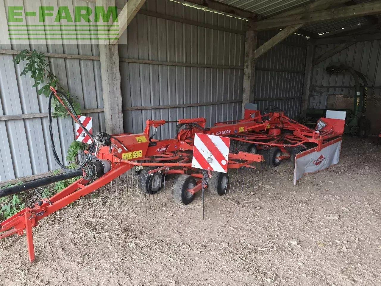 Schwader del tipo Kuhn ga 6002, Gebrauchtmaschine en CHAUVONCOURT (Imagen 1)