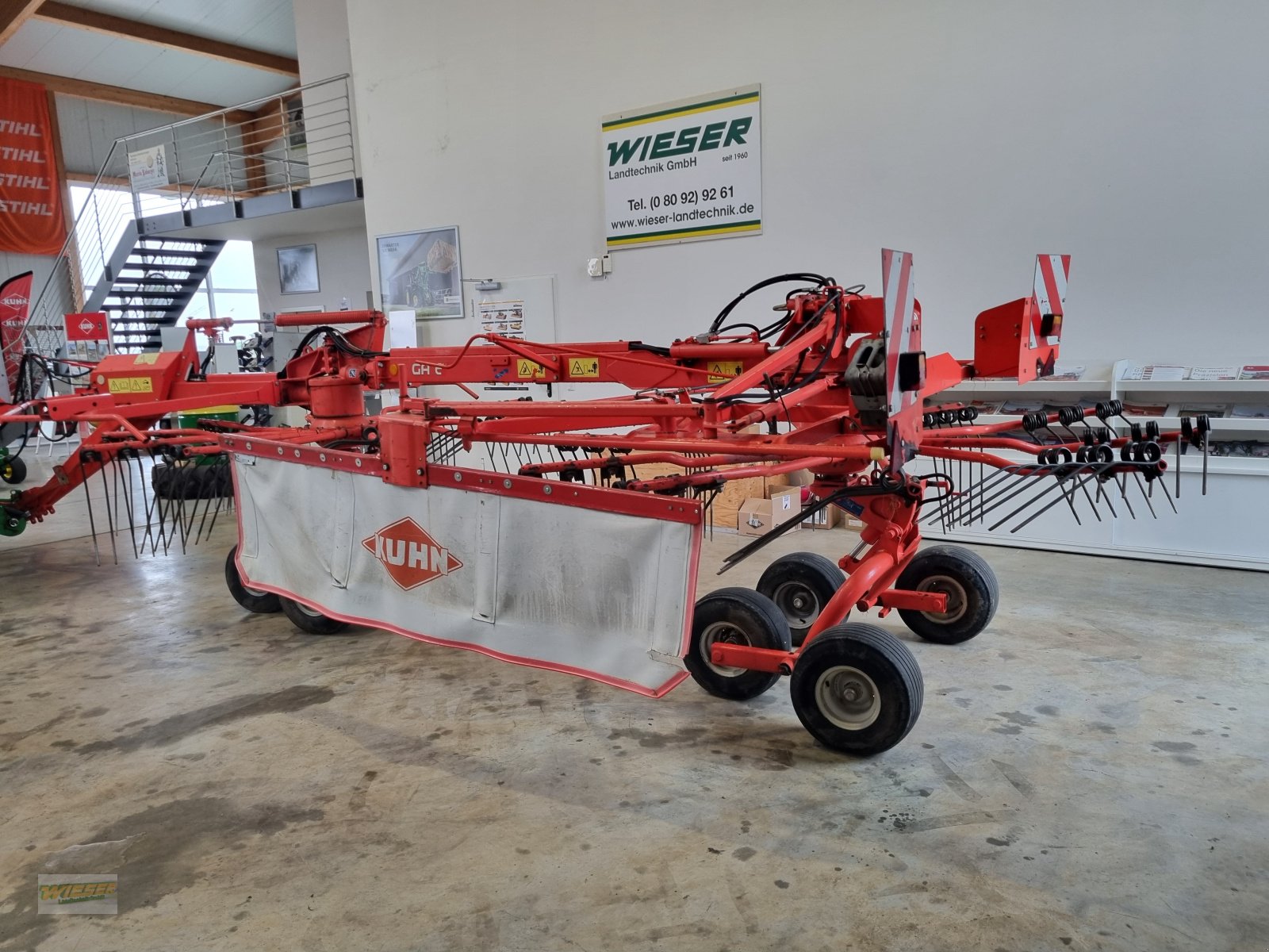 Schwader of the type Kuhn GA 6002, Gebrauchtmaschine in Frauenneuharting (Picture 3)