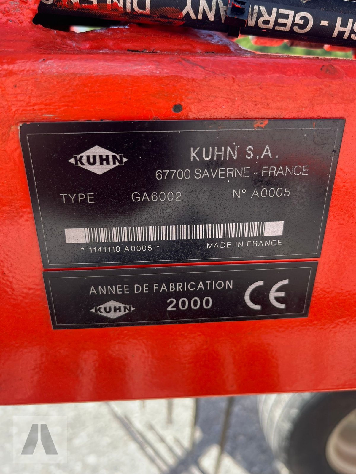 Schwader of the type Kuhn GA 6002, Gebrauchtmaschine in Antdorf (Picture 14)