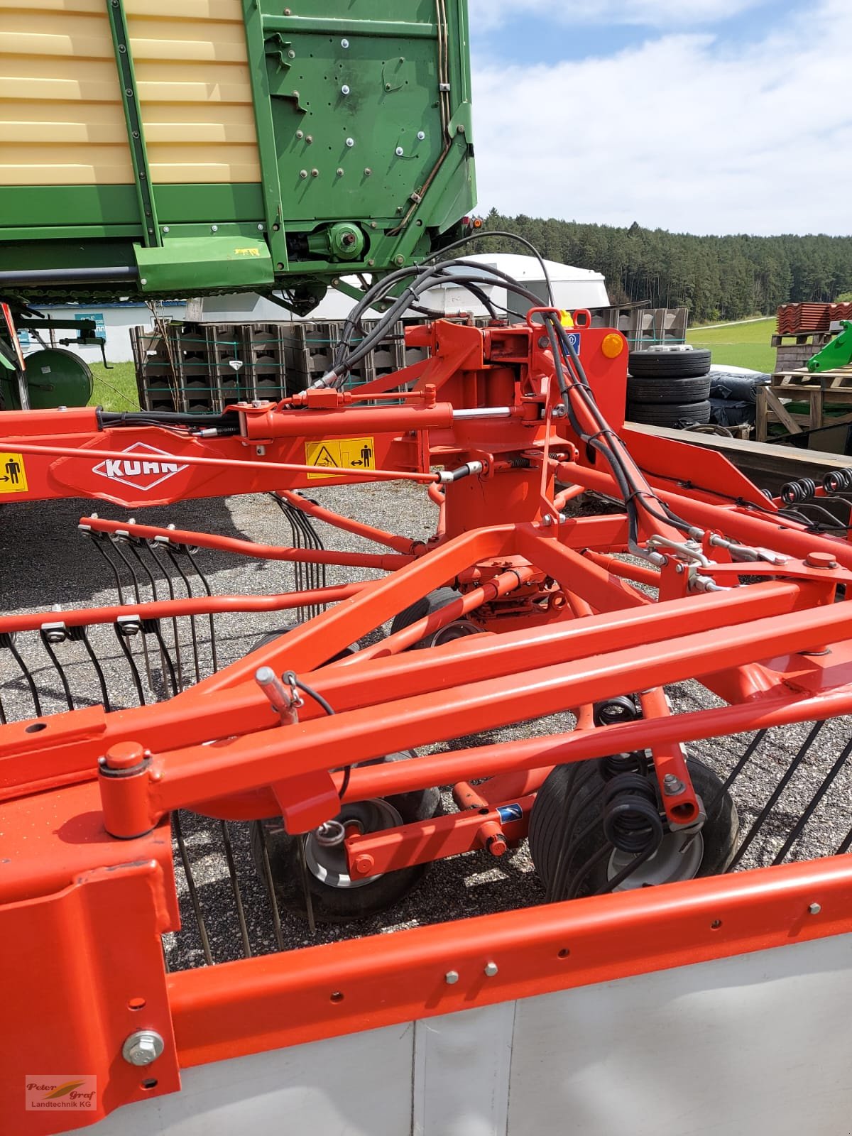 Schwader tip Kuhn GA 6002, Gebrauchtmaschine in Pegnitz-Bronn (Poză 4)