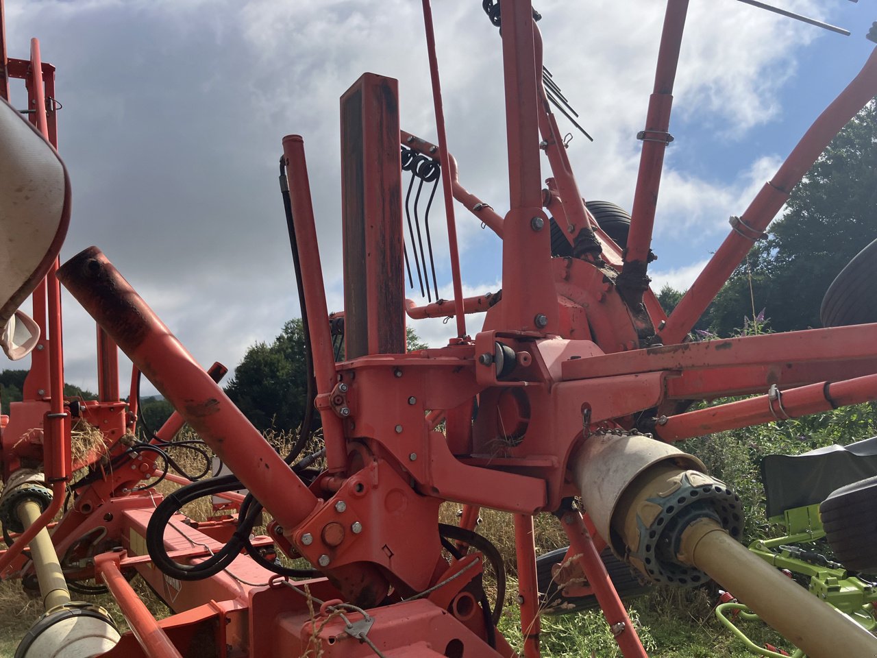 Schwader Türe ait Kuhn GA 6520, Gebrauchtmaschine içinde MORLHON LE HAUT (resim 11)