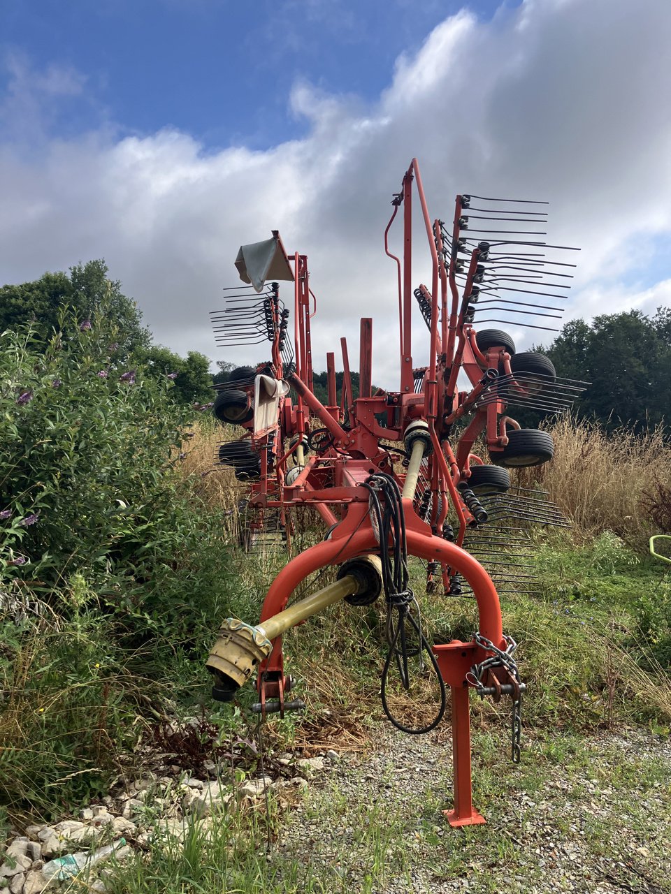 Schwader Türe ait Kuhn GA 6520, Gebrauchtmaschine içinde MORLHON LE HAUT (resim 8)