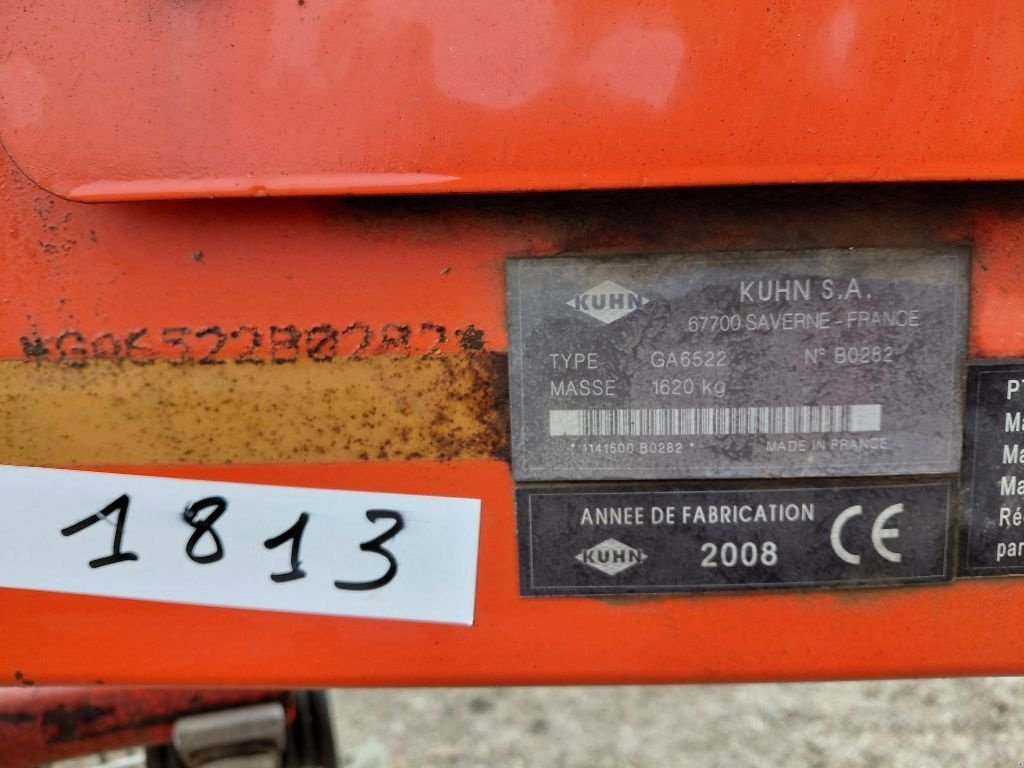 Schwader του τύπου Kuhn GA 6522, Gebrauchtmaschine σε DIFFENBACH-LES-HELLIMER (Φωτογραφία 8)