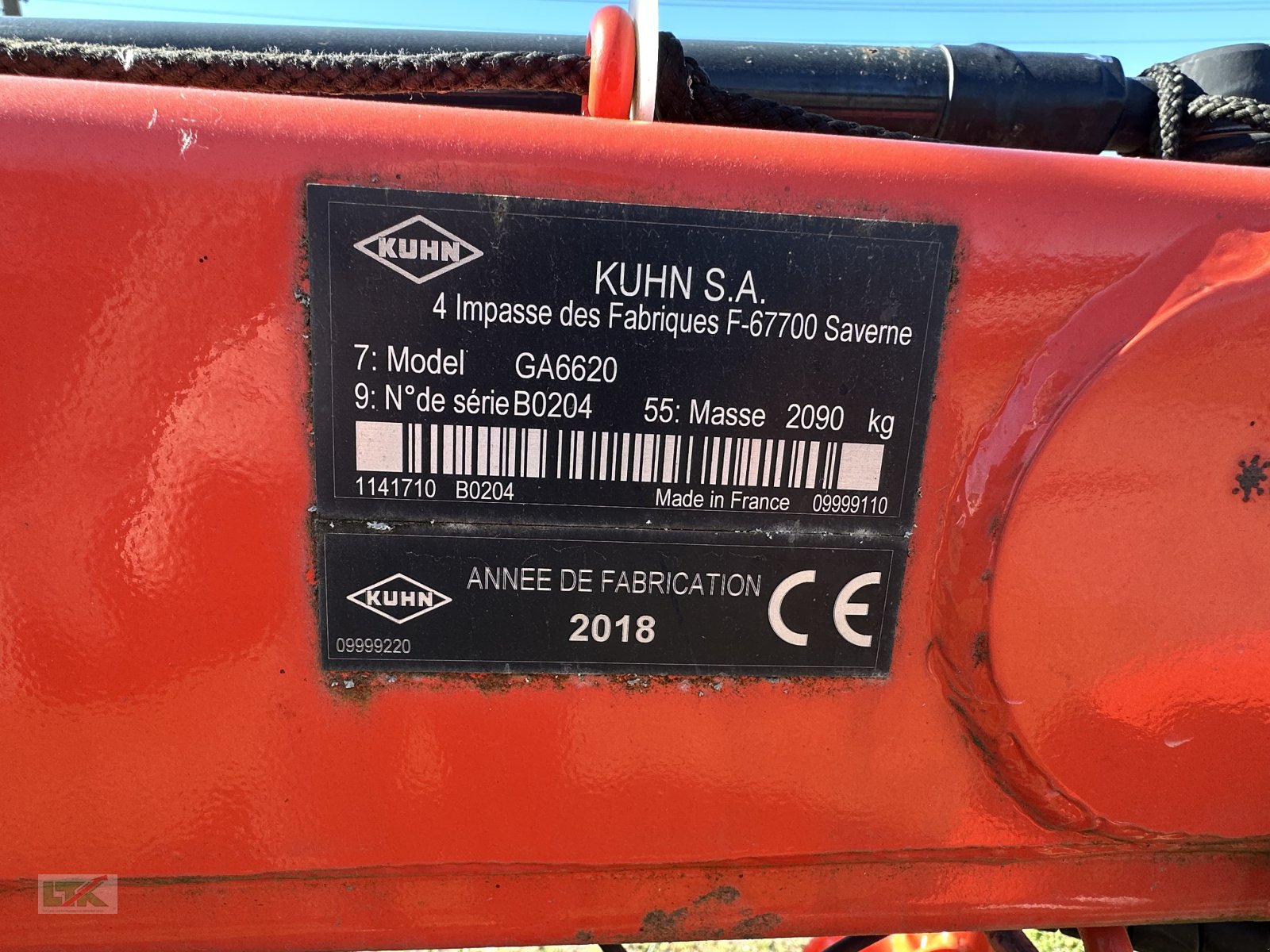 Schwader tip Kuhn GA 6620, Gebrauchtmaschine in Kathendorf (Poză 6)