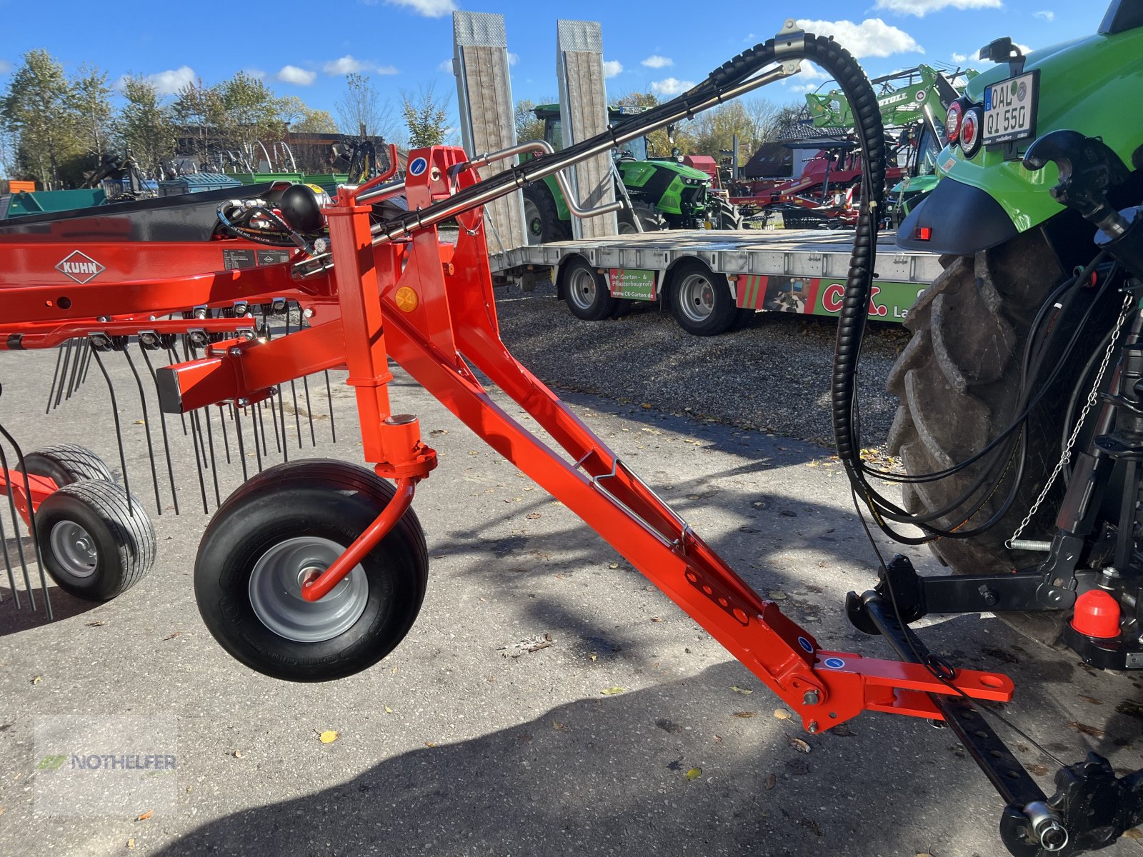 Schwader του τύπου Kuhn GA 6632+, Neumaschine σε Pforzen (Φωτογραφία 11)