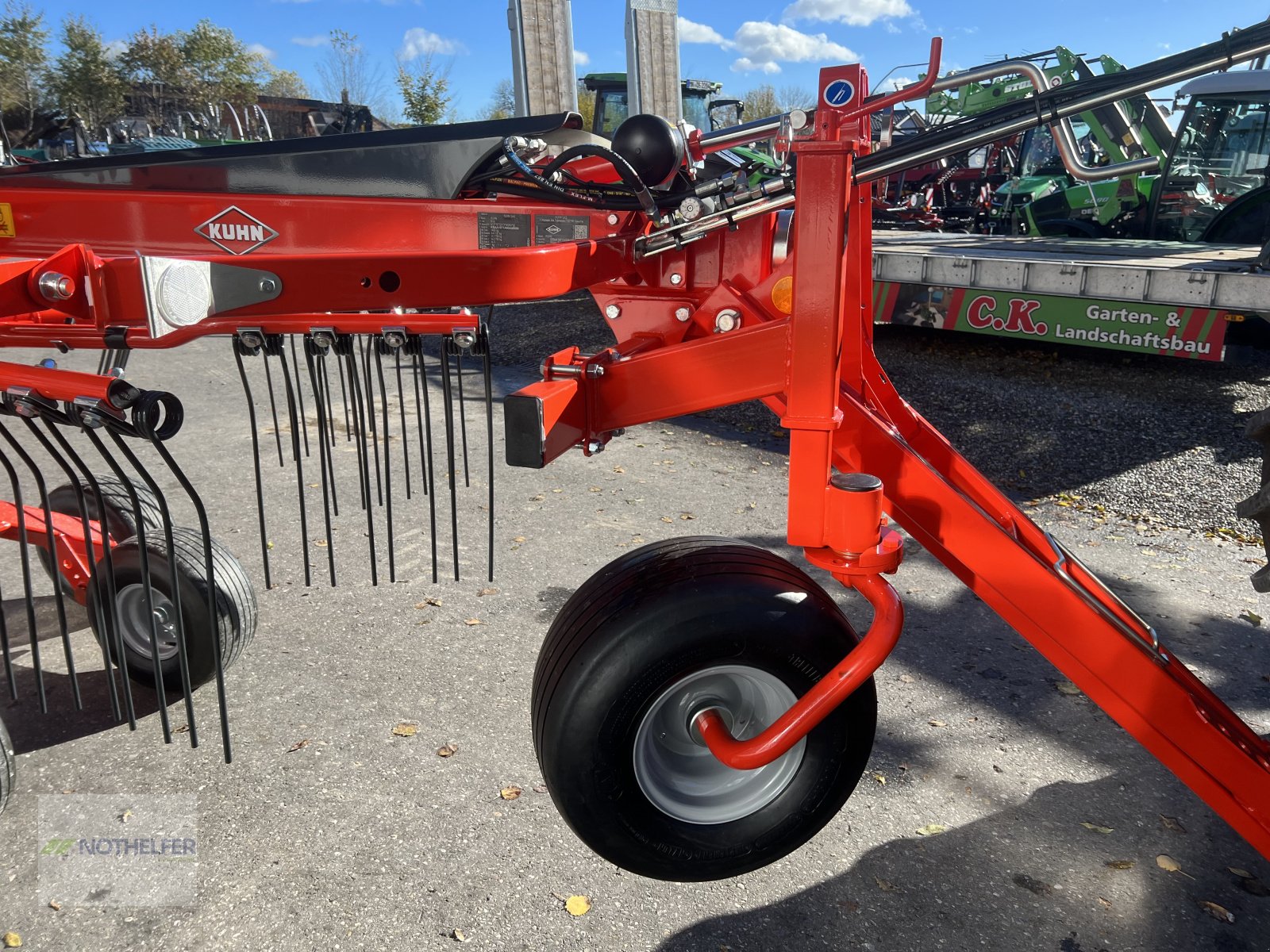 Schwader του τύπου Kuhn GA 6632+, Neumaschine σε Pforzen (Φωτογραφία 15)