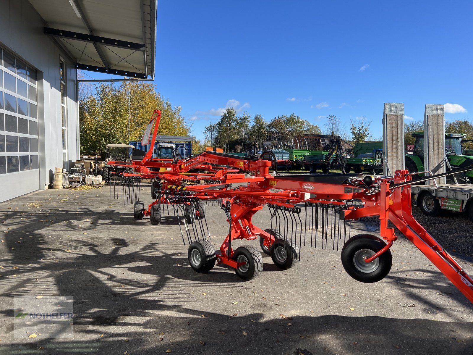 Schwader του τύπου Kuhn GA 6632+, Neumaschine σε Pforzen (Φωτογραφία 18)