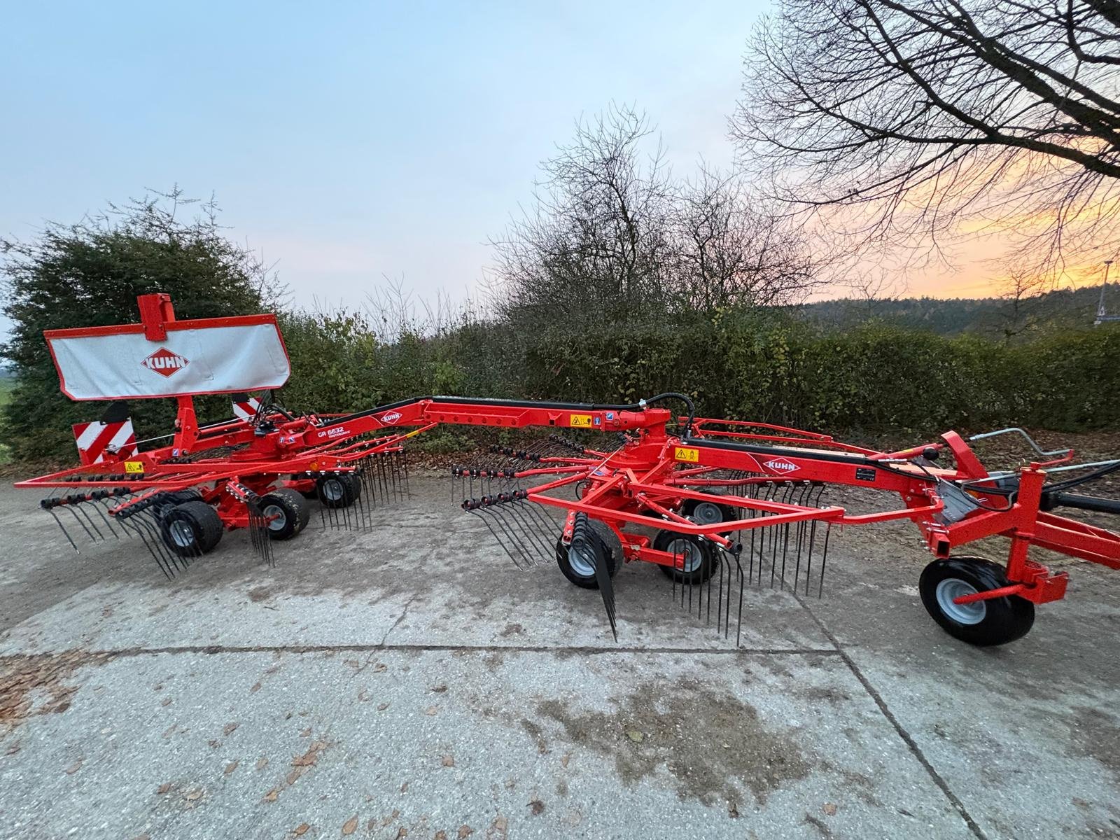 Schwader van het type Kuhn GA 6632, Gebrauchtmaschine in Antdorf (Foto 1)