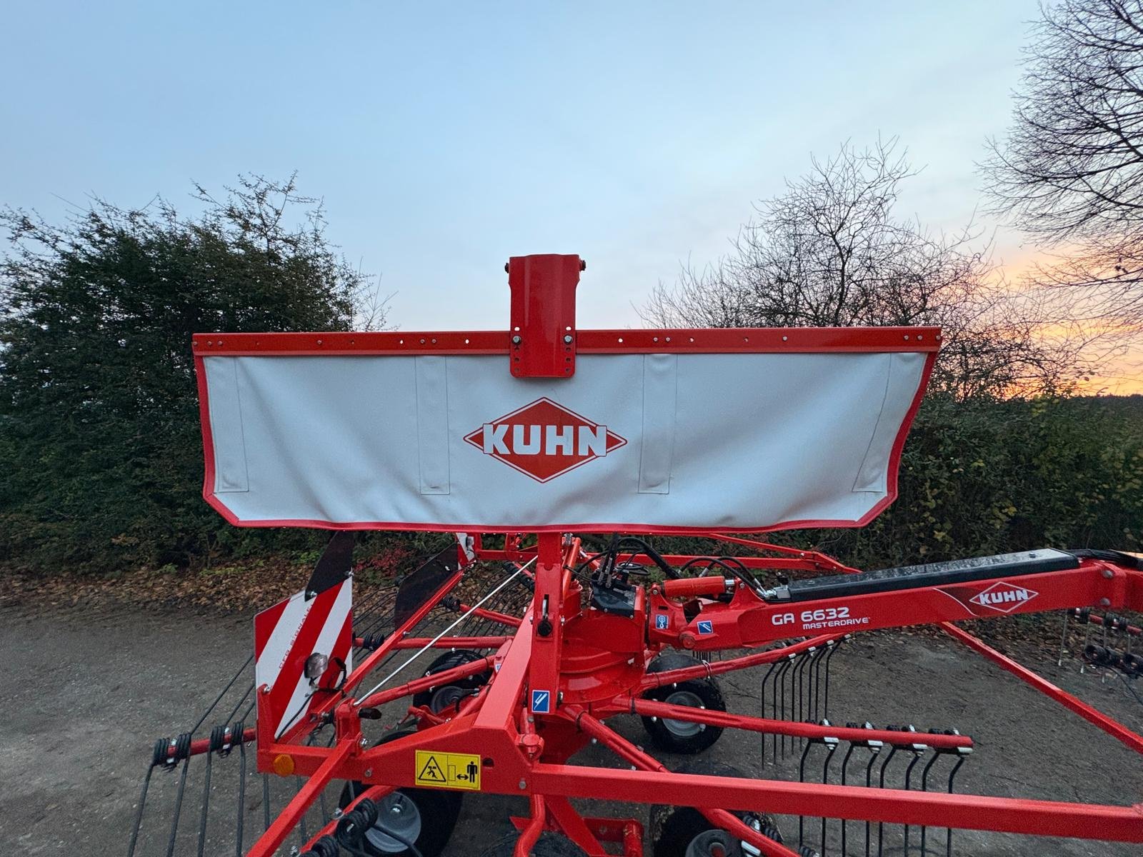 Schwader van het type Kuhn GA 6632, Gebrauchtmaschine in Antdorf (Foto 3)