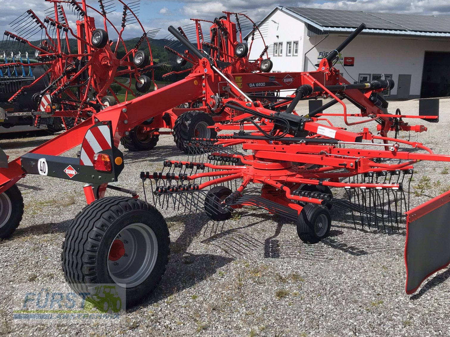 Schwader του τύπου Kuhn GA 6930, Neumaschine σε Perlesreut (Φωτογραφία 2)