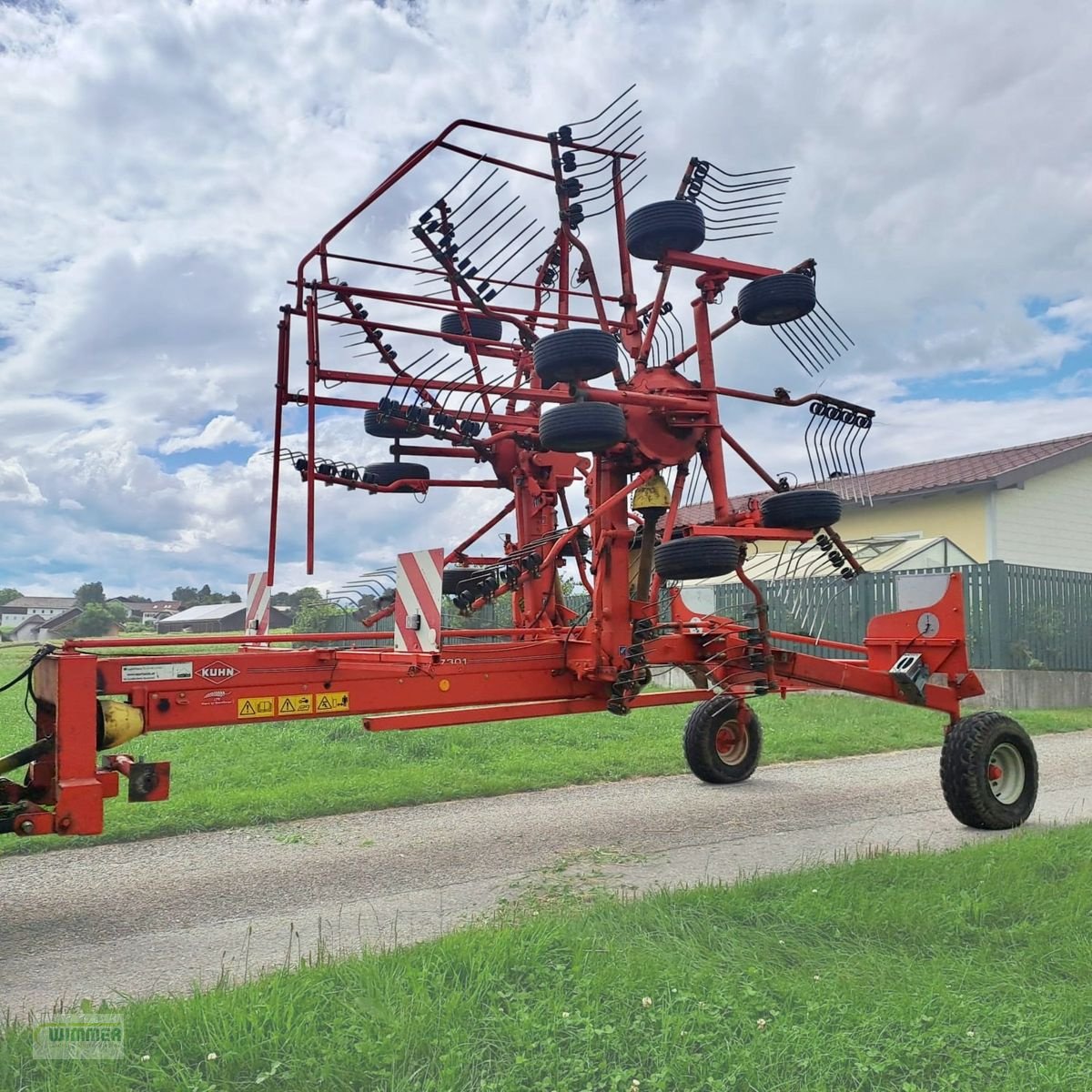 Schwader of the type Kuhn GA 7301 - gebrauchter Mittelschwader, Gebrauchtmaschine in Kematen (Picture 1)