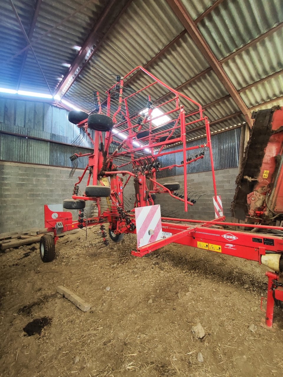 Schwader Türe ait Kuhn GA 7301, Gebrauchtmaschine içinde Saint-Nabord (resim 5)