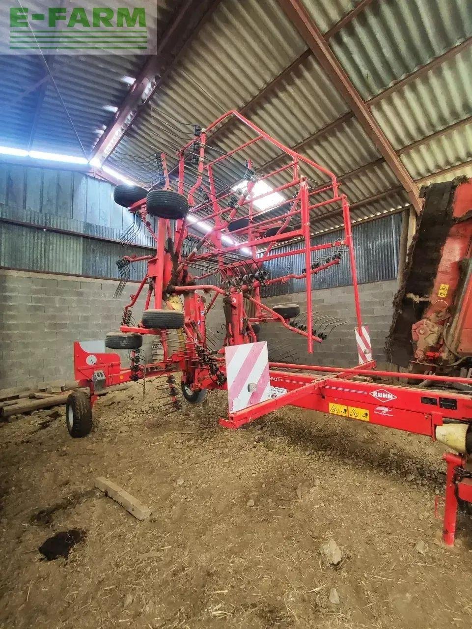 Schwader Türe ait Kuhn ga 7301, Gebrauchtmaschine içinde CHAUVONCOURT (resim 5)