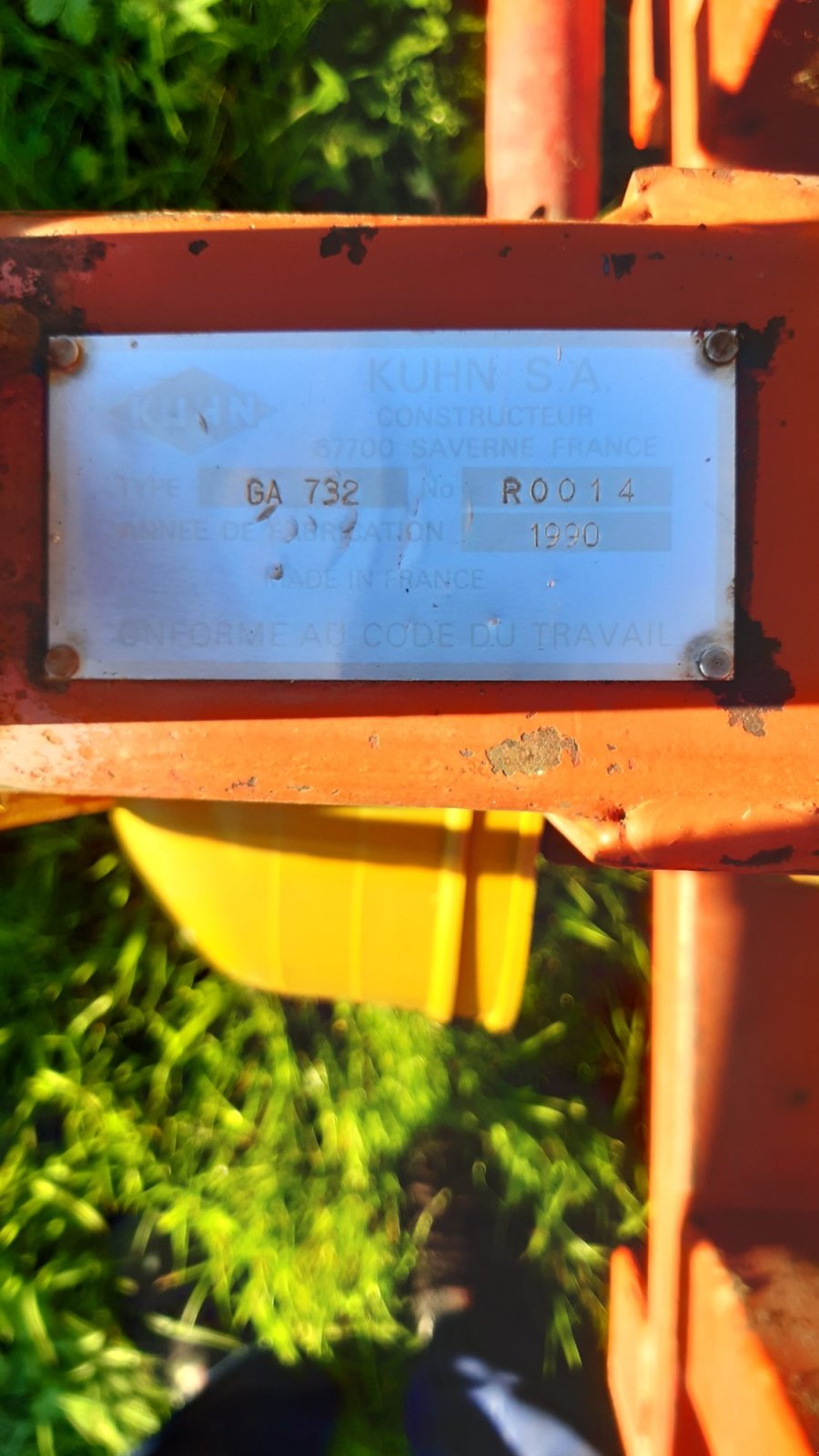Schwader typu Kuhn GA 732, Gebrauchtmaschine v Neu-Ulm (Obrázek 7)