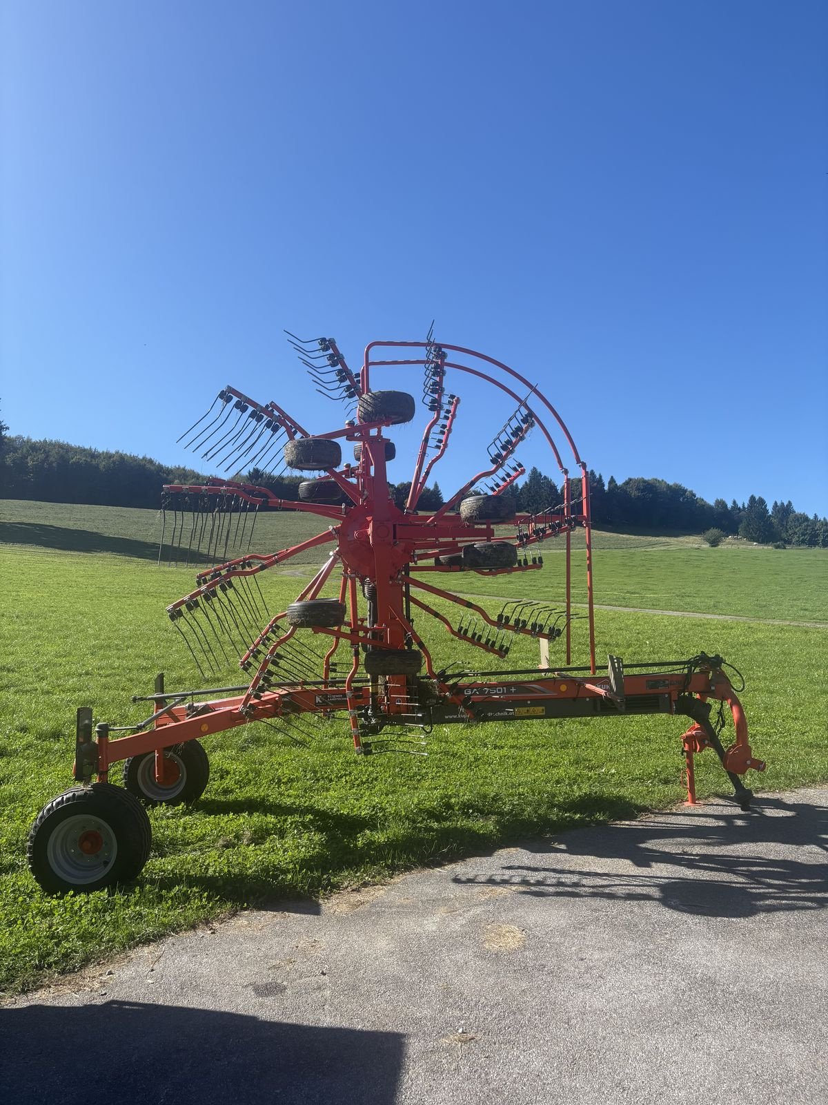 Schwader tipa Kuhn GA 7501, Gebrauchtmaschine u Pischelsdorf am Engelbach (Slika 1)