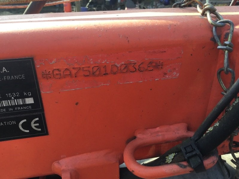 Schwader typu Kuhn GA 7501, Gebrauchtmaschine v Neubrandenburg (Obrázek 8)