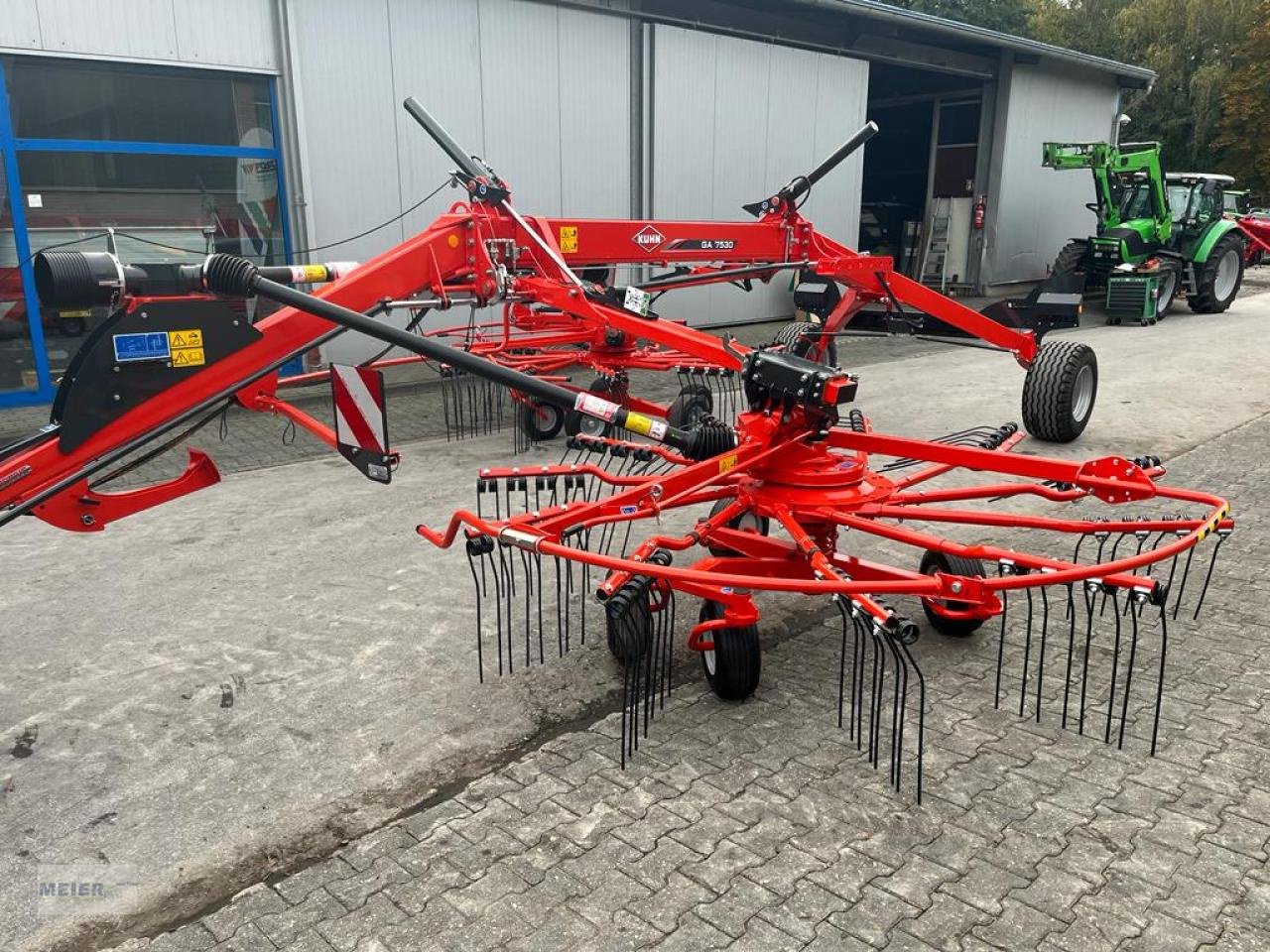 Schwader του τύπου Kuhn GA 7530, Neumaschine σε Delbrück (Φωτογραφία 6)