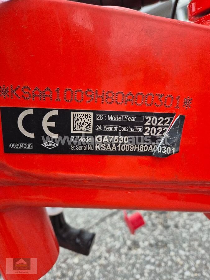 Schwader del tipo Kuhn GA 7530, Neumaschine In Klagenfurt (Immagine 5)