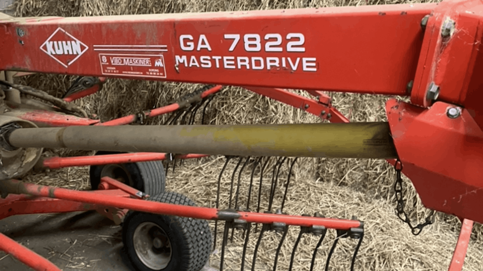 Schwader типа Kuhn GA 7822, Gebrauchtmaschine в Bredsten (Фотография 4)