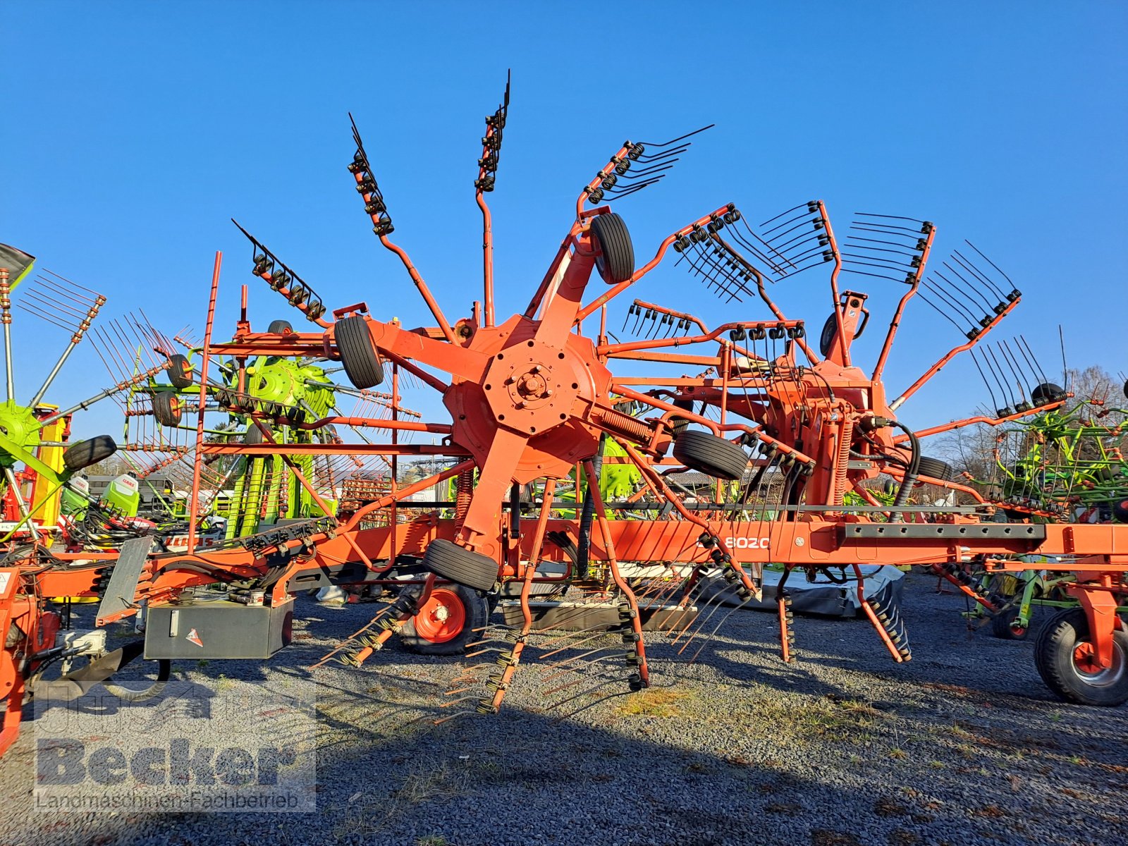 Schwader του τύπου Kuhn GA 8020, Gebrauchtmaschine σε Weimar-Niederwalgern (Φωτογραφία 2)