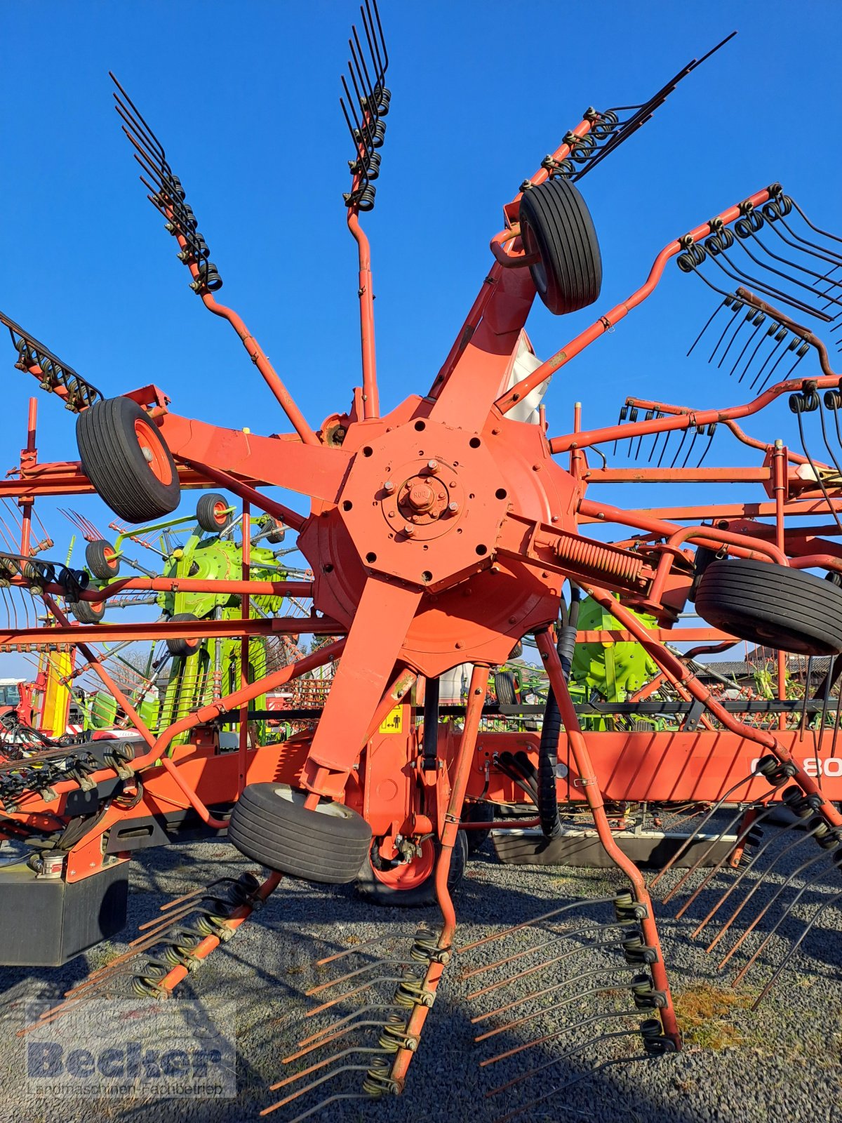 Schwader του τύπου Kuhn GA 8020, Gebrauchtmaschine σε Weimar-Niederwalgern (Φωτογραφία 3)