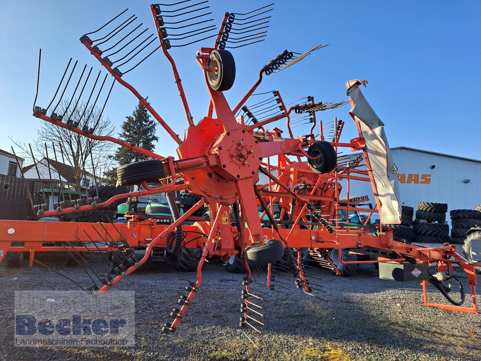 Schwader του τύπου Kuhn GA 8020, Gebrauchtmaschine σε Weimar-Niederwalgern (Φωτογραφία 5)
