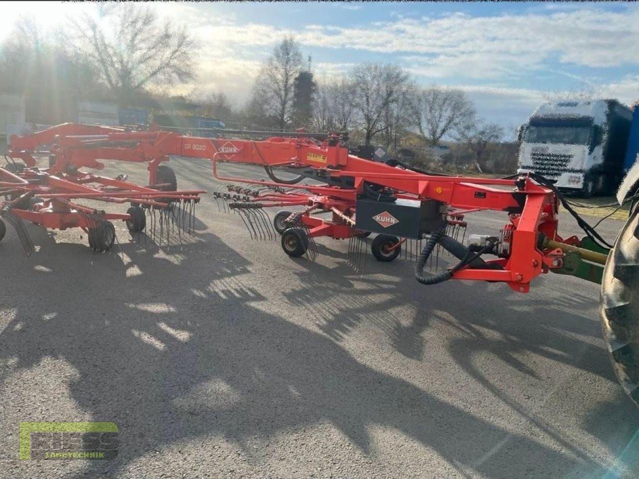 Schwader del tipo Kuhn GA 8020, Gebrauchtmaschine In Homberg/Ohm - Maulbach (Immagine 5)