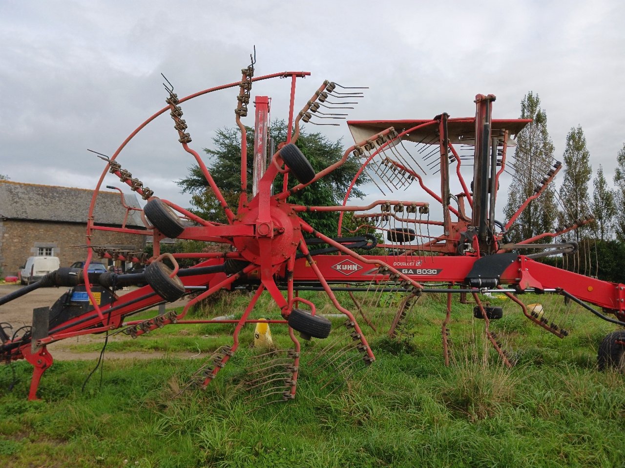 Schwader typu Kuhn GA 8030, Gebrauchtmaschine w SAINT JAMES (Zdjęcie 8)