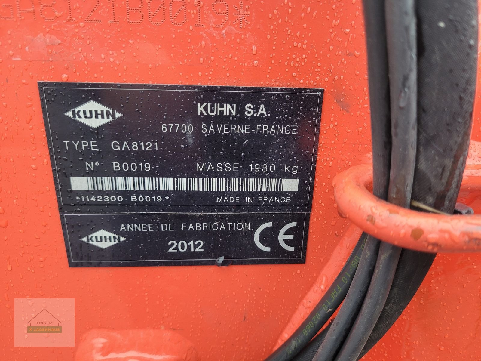 Schwader van het type Kuhn GA 8121, Gebrauchtmaschine in Gleisdorf (Foto 3)