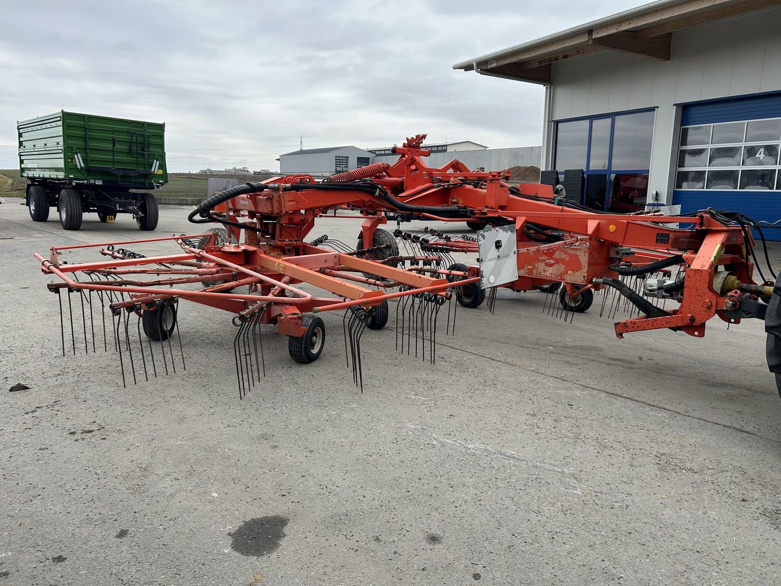 Schwader Türe ait Kuhn GA 8521, Gebrauchtmaschine içinde Göpfritz (resim 11)