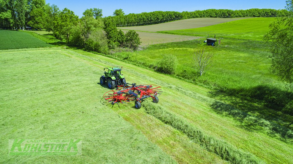 Schwader Türe ait Kuhn GA 8731, Neumaschine içinde Tann (resim 1)