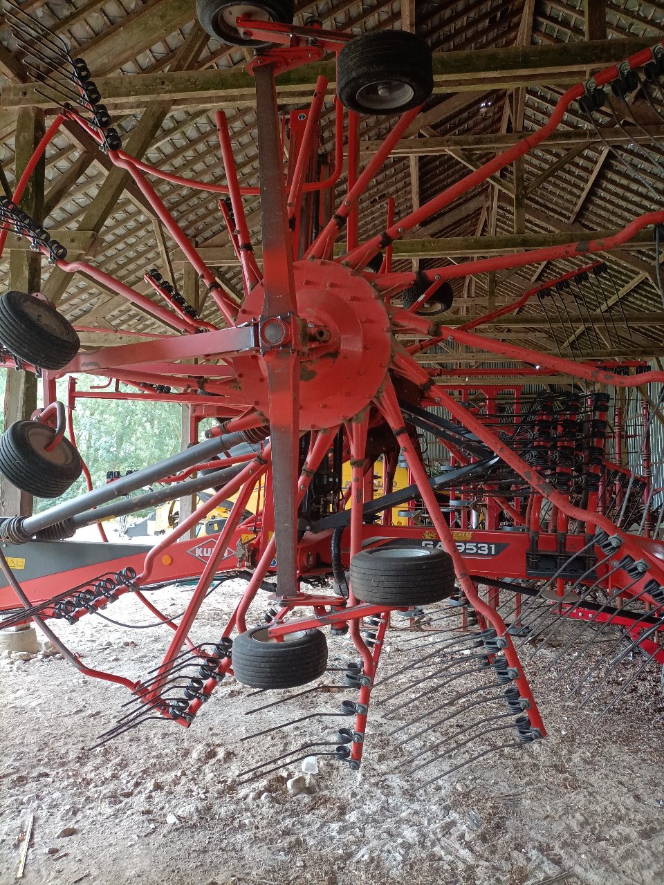Schwader tipa Kuhn GA 9531, Gebrauchtmaschine u NEUVILLE AUX BOIS (Slika 3)