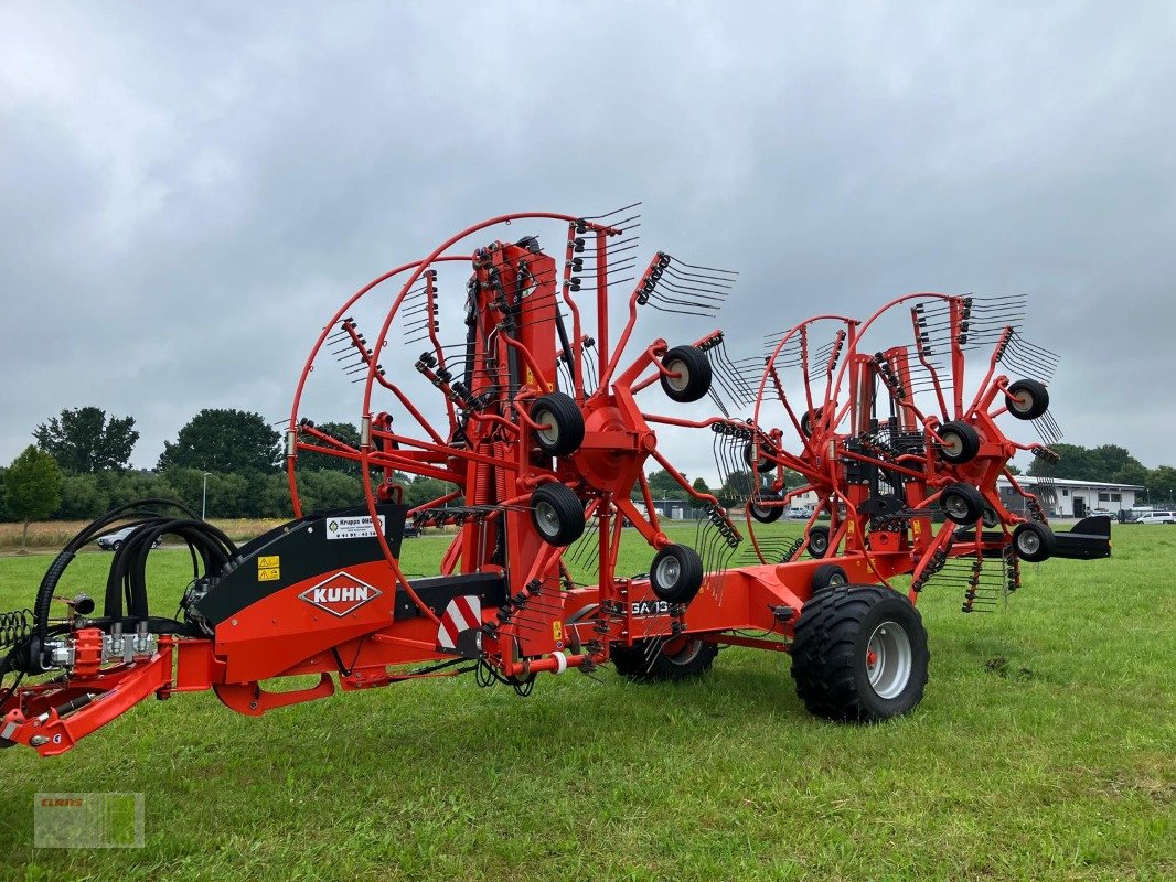 Schwader des Typs Kuhn GA13131 (Nur 1123ha), Gebrauchtmaschine in Schenefeld (Bild 7)